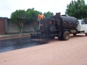 obras nos bairros jardim das oliveiras e  n